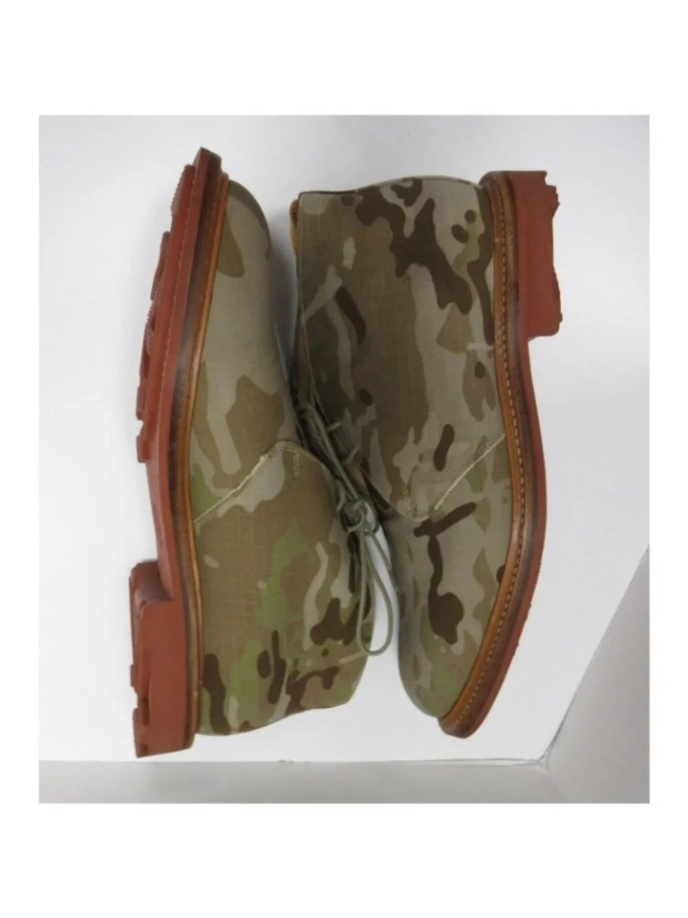 Mark McNairy Boots 11 New Amsterdam Chukka Camo Ripstop Rubber Sole